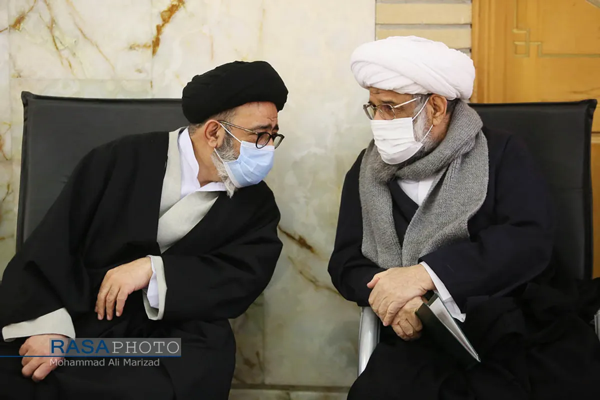 مراسم چهلم مرحوم آیت الله مجتهد شبستری در حرم کریمه اهل&zwnj;بیت (ع)