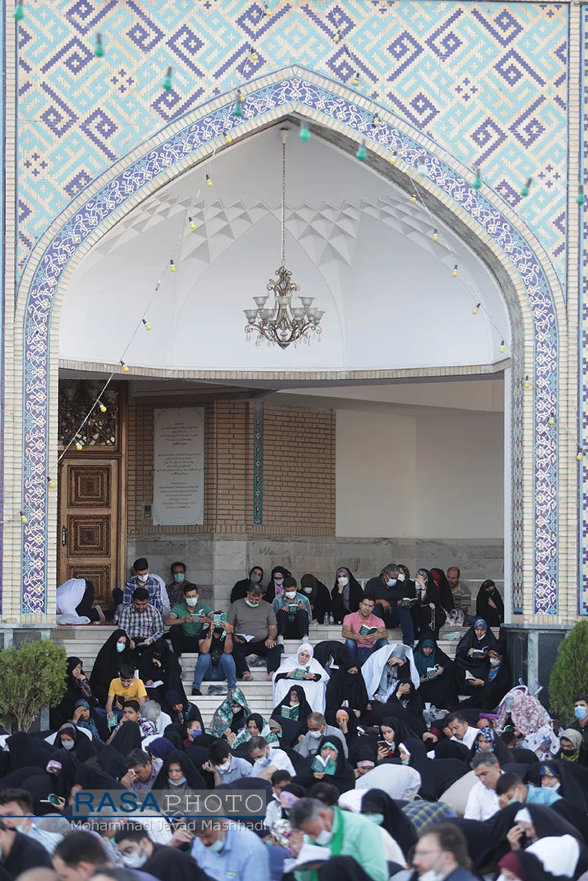 مراسم پرفیض دعای عرفه در حرم مطهر رضوی