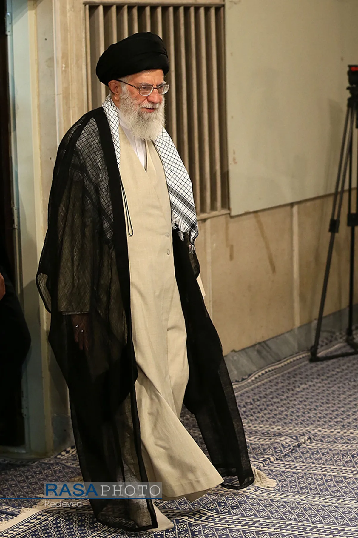 مراسم سوگواری سالروز شهادت مولای متقیان امام علی(ع) با حضور مقام معظم رهبری