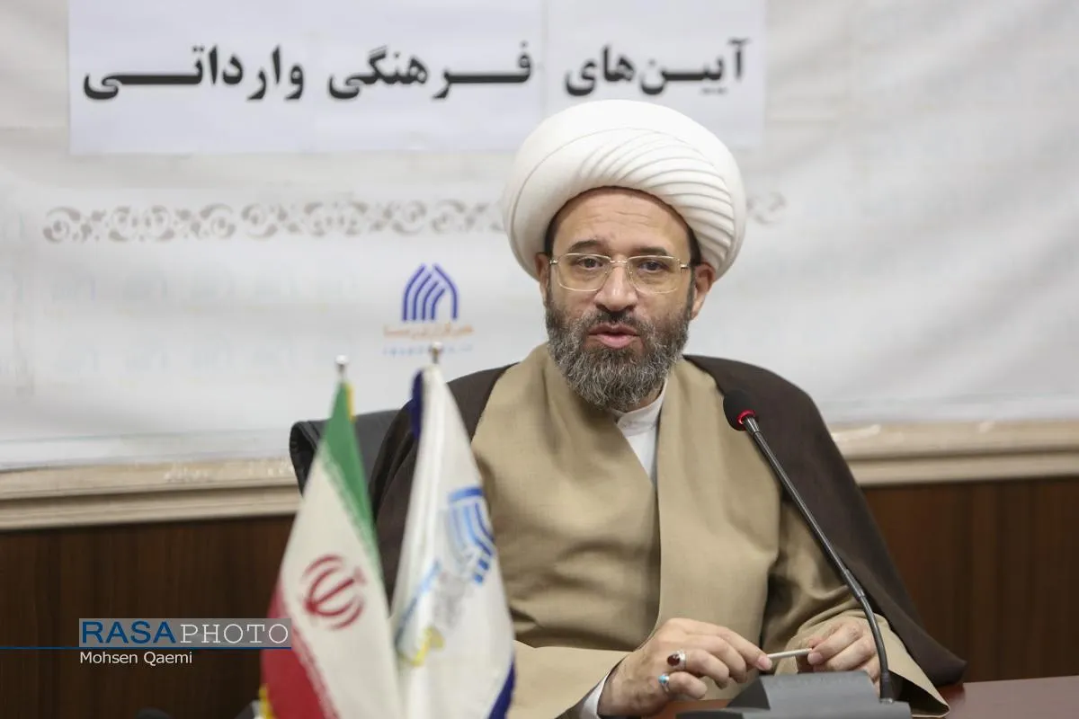 حجت الاسلام سعیدی آریا | نشست بررسی راهکار&zwnj;های مقابله با آئین&zwnj;های فرهنگی وارداتی