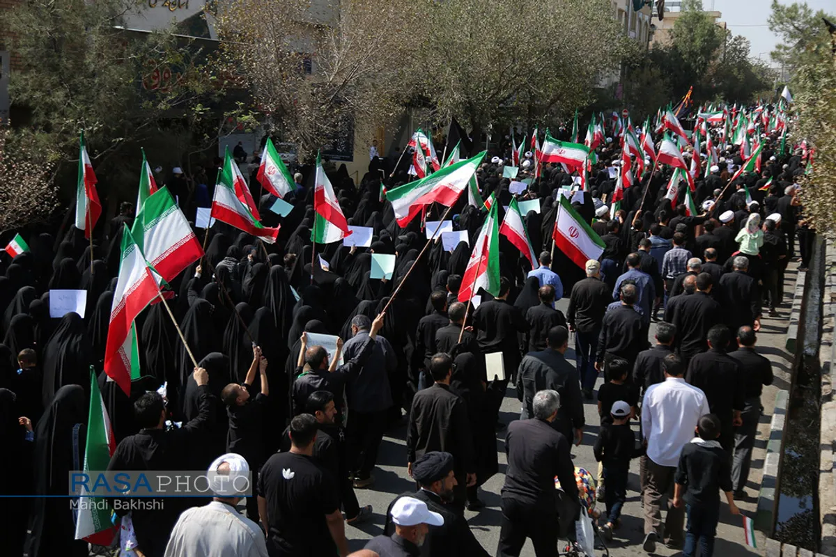 راهپیمایی "امت رسول الله&lrm;&lrm;" در قم