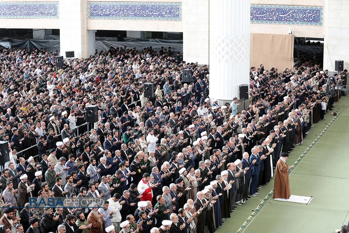 اقامه نماز عید سعید فطر به امامت رهبر معظم انقلاب