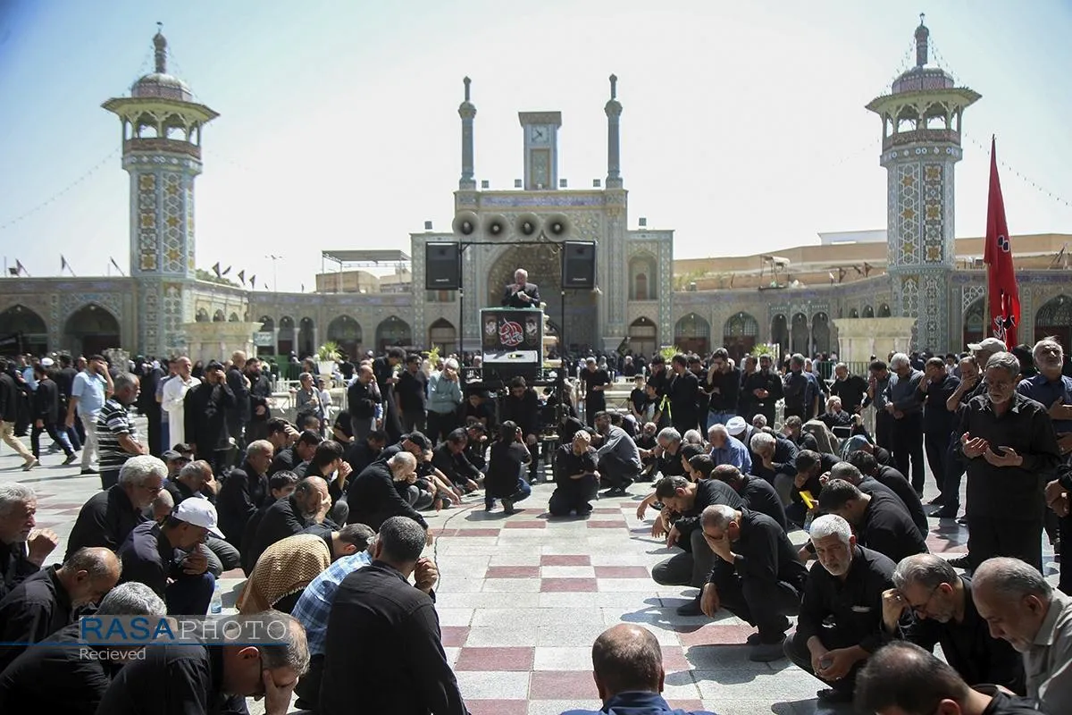 عزاداری روز شهادت حضرت امام حسن عسکری (علیه&zwnj;السلام) در قم