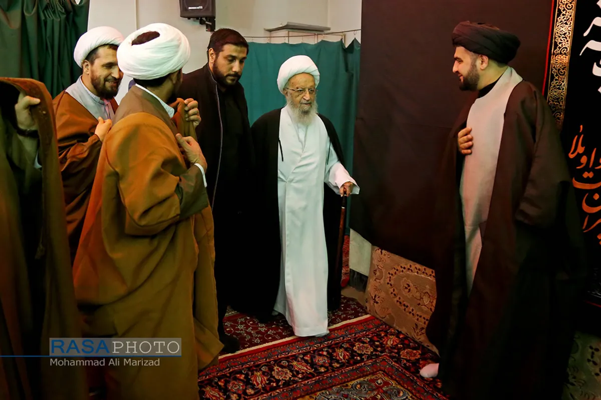 دیدار جمعی از مبلغین با حضرت آیت الله مکارم شیرازی