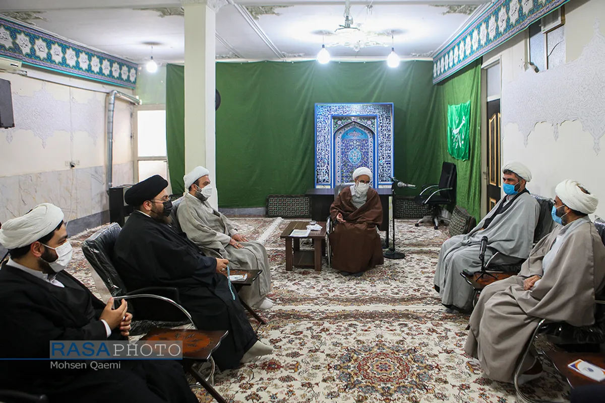 دیدار مدیرعامل خبرگزاری رسا با آیت الله شب&zwnj;زنده&zwnj;دار