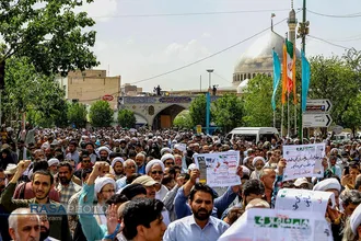 راهپیمایی پرشور جمعه&zwnj;های خشم در قم