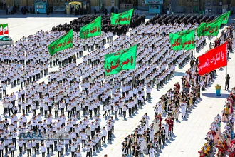 اجرای ۱۰ هزار نفری سرود "سلام فرمانده۲" در مسجد مقدس جمکران