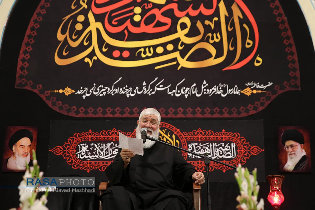 عزاداری روز شهادت حضرت زهراء (سلام الله علیها) در مشهد