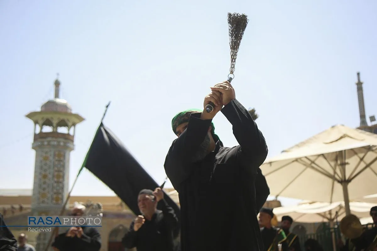 عزاداری روز شهادت حضرت امام حسن عسکری (علیه&zwnj;السلام) در قم