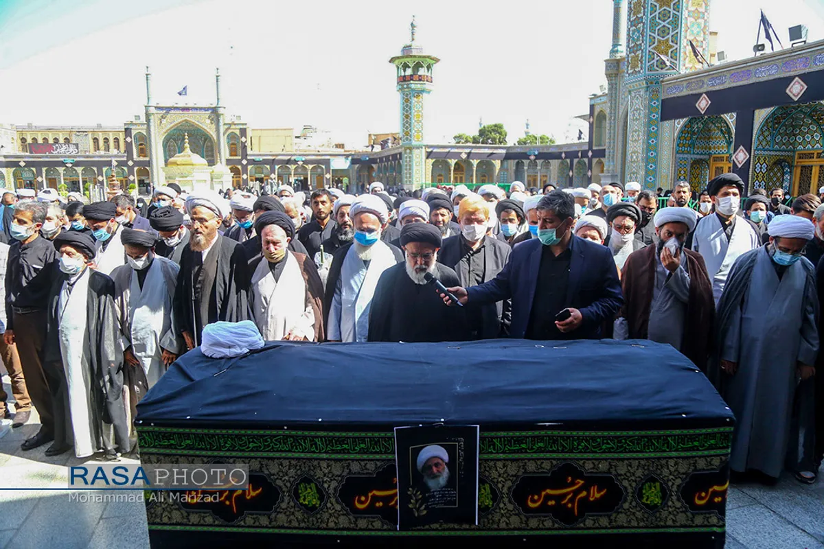 تشییع پیکر آیت&zwnj;الله شریفی اشکوری