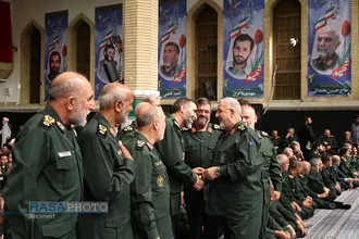 دیدار فرماندهان سپاه پاسداران با فرمانده کل قوا
