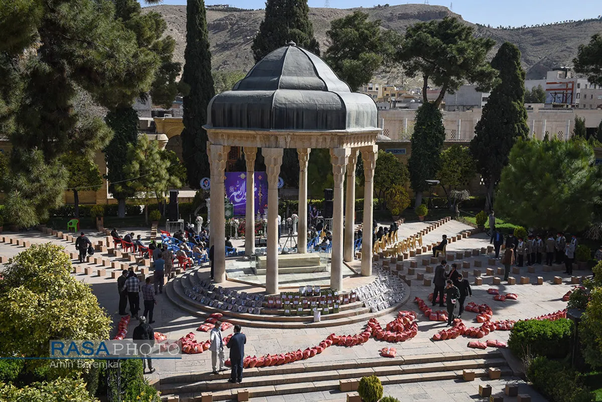 رزمایش کمک مومنانه سپاه در حافظیه شیراز