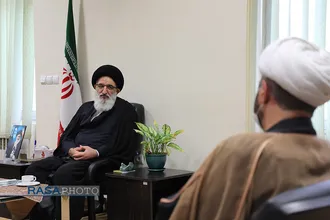 دیدار مدیر عامل خبرگزاری رسا با نماینده ولی&zwnj;فقیه در استان البرز