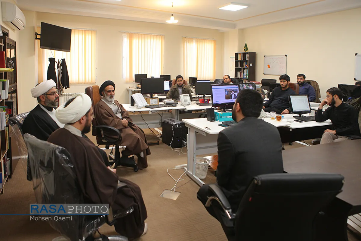 بازدید حجت الاسلام والمسلمین ربانی رئیس مرکز خدمات حوزه از خبرگزاری رسا