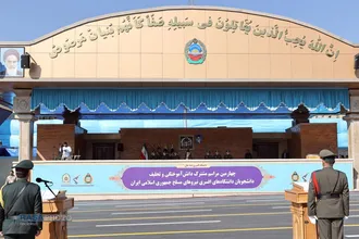 مراسم مشترک دانش&zwnj;آموختگی دانشگاه&zwnj;های افسری با حضور فرمانده کل قوا