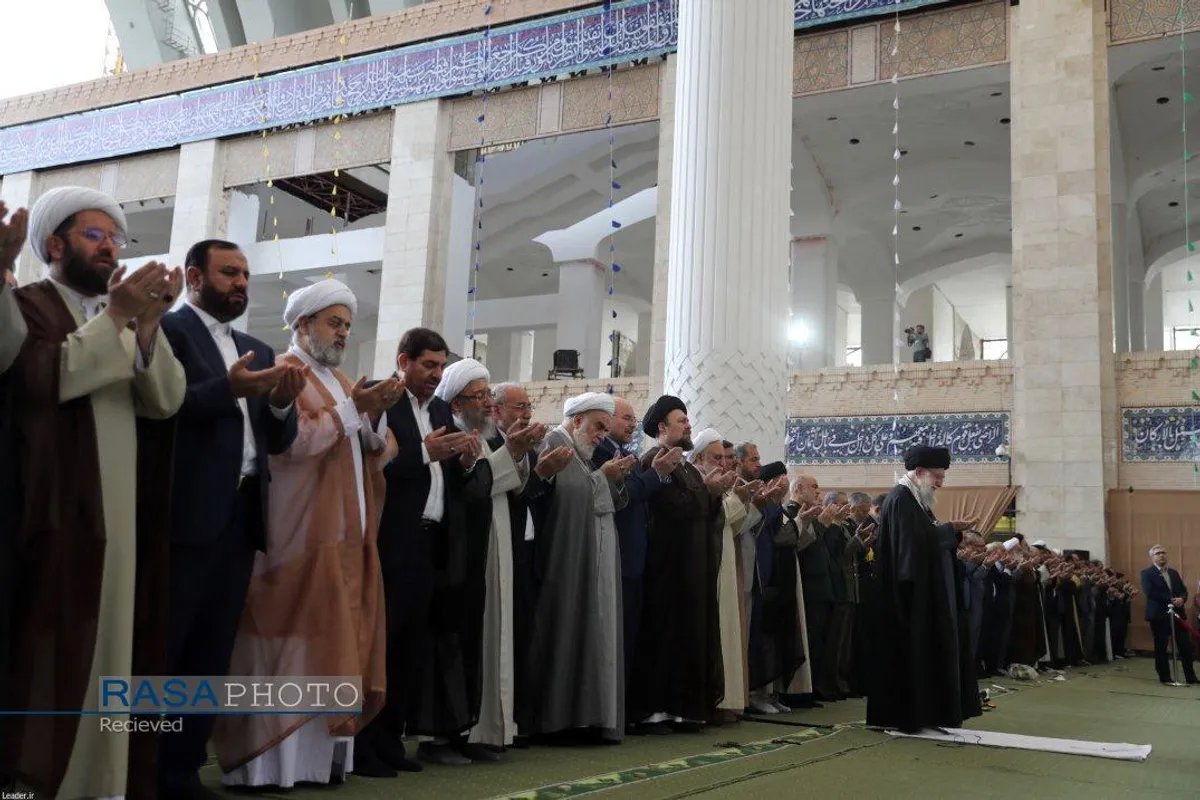 اقامه نماز عید سعید فطر به امامت رهبر معظم انقلاب
