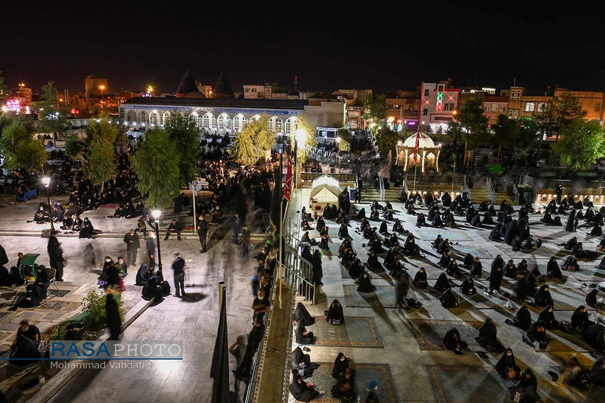 عزاداری هیأت رزمندگان اسلام قم