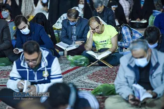 احیای شب نوزدهم ماه مبارک رمضان در حرم مطهر شاهچراغ (ع) شیراز&lrm;&lrm;