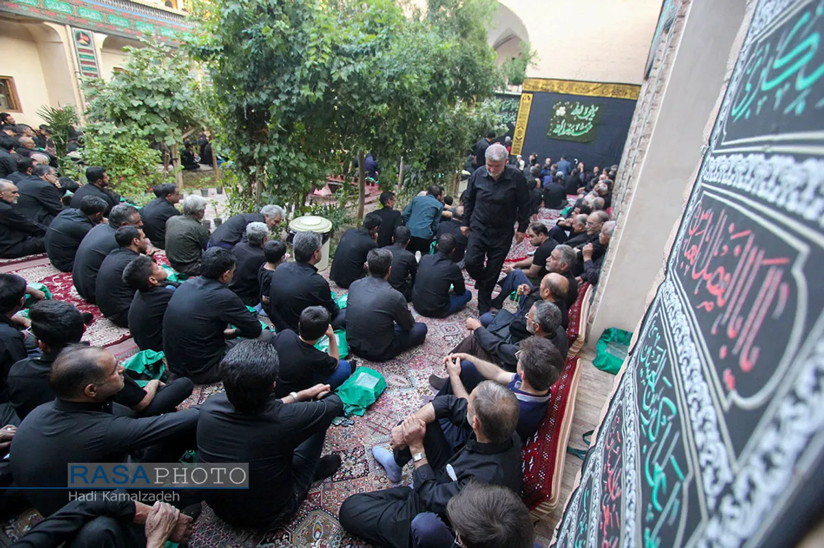 مراسم عزاداری سنتی حسن حسین (ع) در حسینیه گود بیرجند&lrm;
