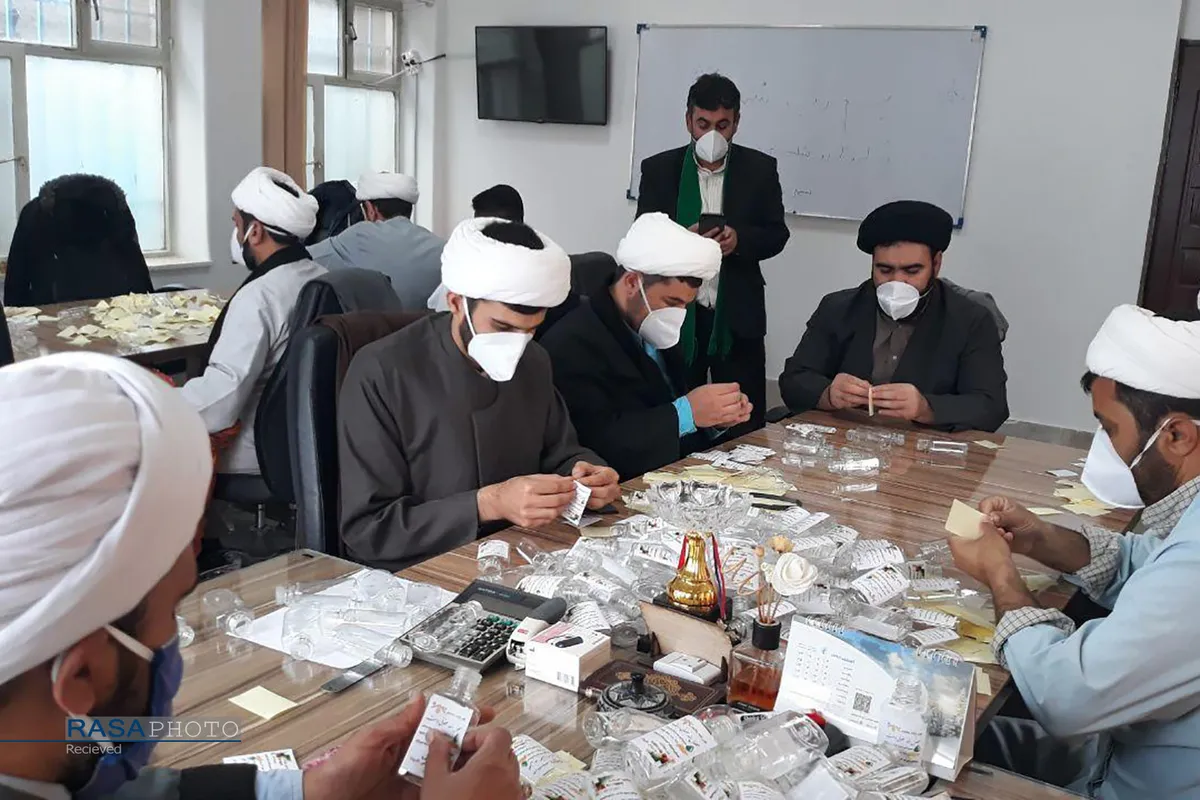 اقدامات جهادی طلاب خراسان شمالی در مقابله با کرونا&lrm;