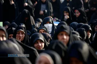 اجتماع دختران انقلاب در میدان امام حسین (ع) تهران