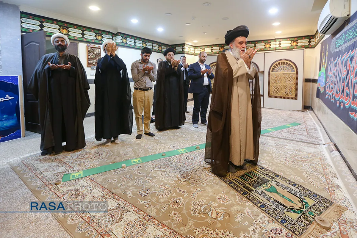بازدید آیت الله حسینی خراسانی از خبرگزاری رسا