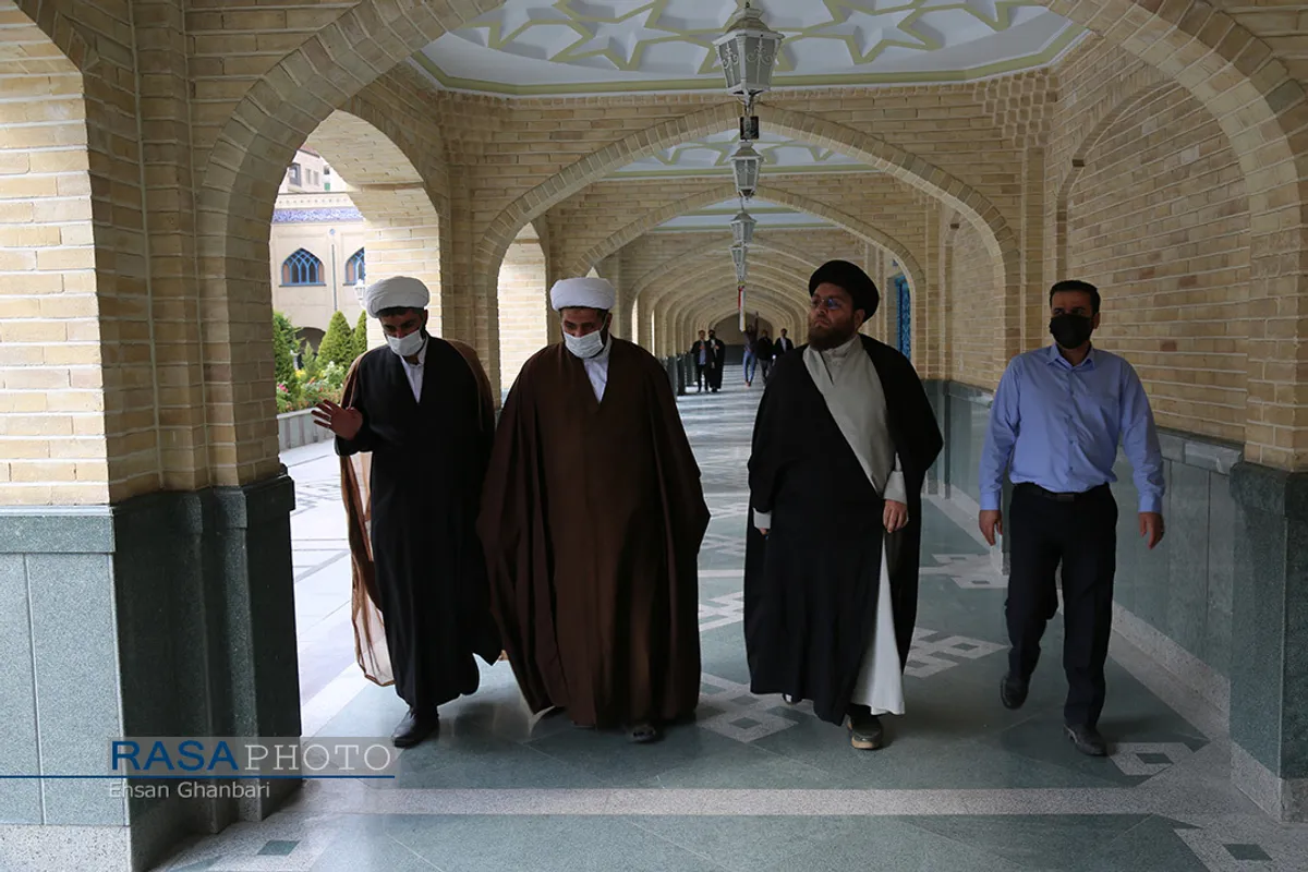 حضور مدیرعامل خبرگزاری رسا در مدرسه علمیه امام خمینی (ره) تهران