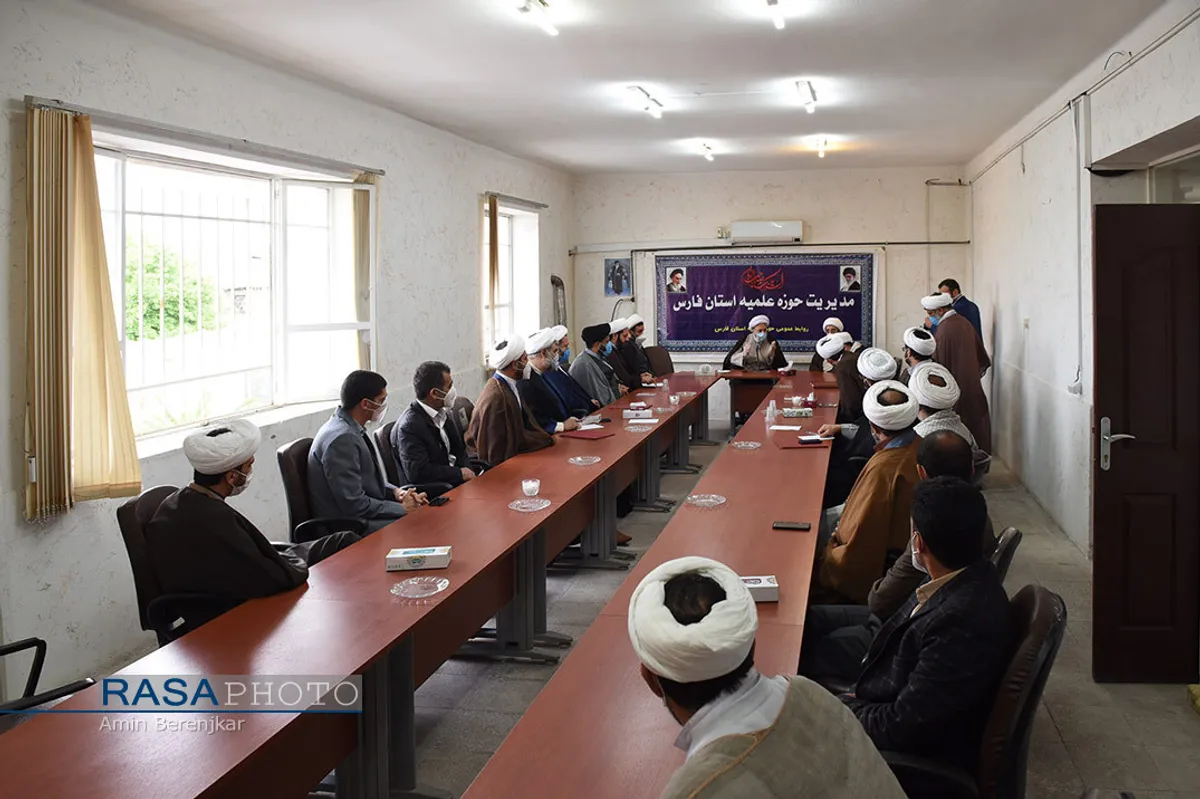 مراسم معارفه معاونان حوزه علمیه استان فارس&lrm;