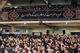 دومین شب مراسم عزاداری حضرت اباعبدالله الحسین (علیه&zwnj;السلام) با حضور رهبر انقلاب