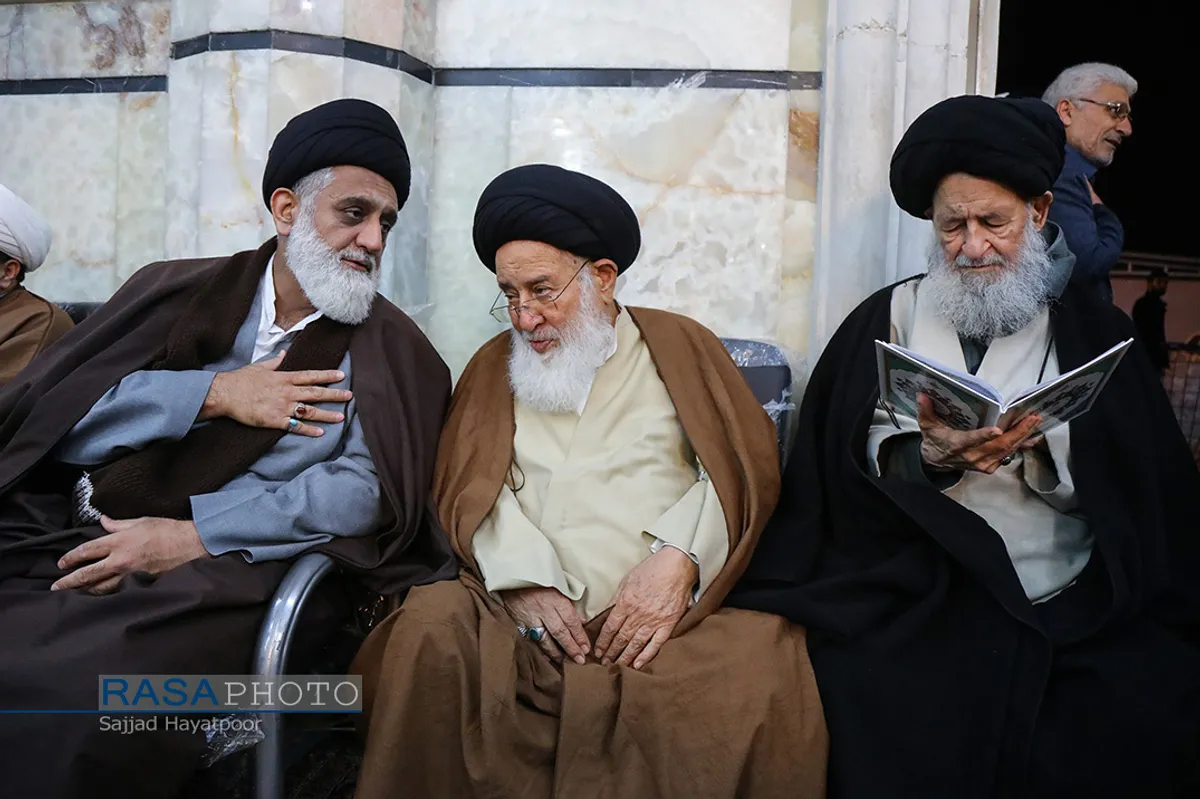 مراسم بزرگداشت بیست و هفتمین سالگرد رحلت آیت الله گلپایگانی&lrm;