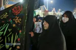راهپیمایی شبانه مردم قم علیه اغتشاشگران