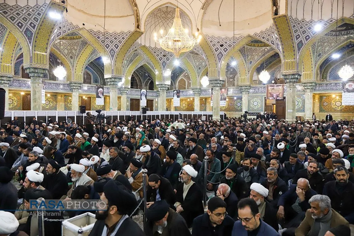مراسم سالگرد ارتحال حضرت آیت الله صافی گلپایگانی