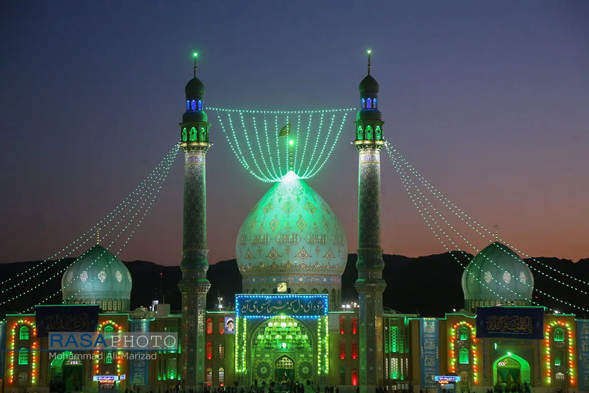 شب نیمه شعبان در مسجد مقدس جمکران