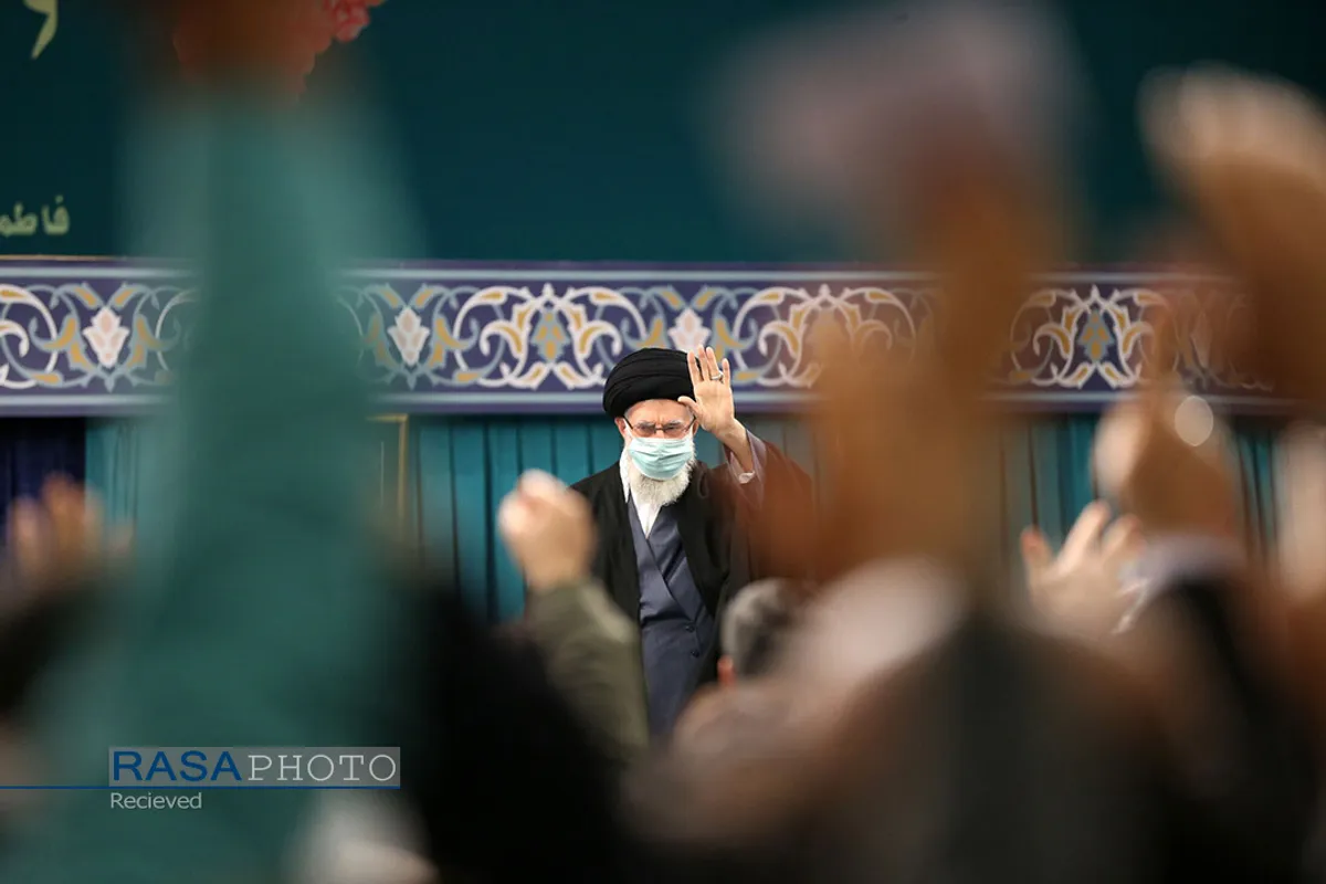 دیدار مداحان اهل&zwnj;بیت (علیهم&zwnj;السلام) با مقام معظم رهبری