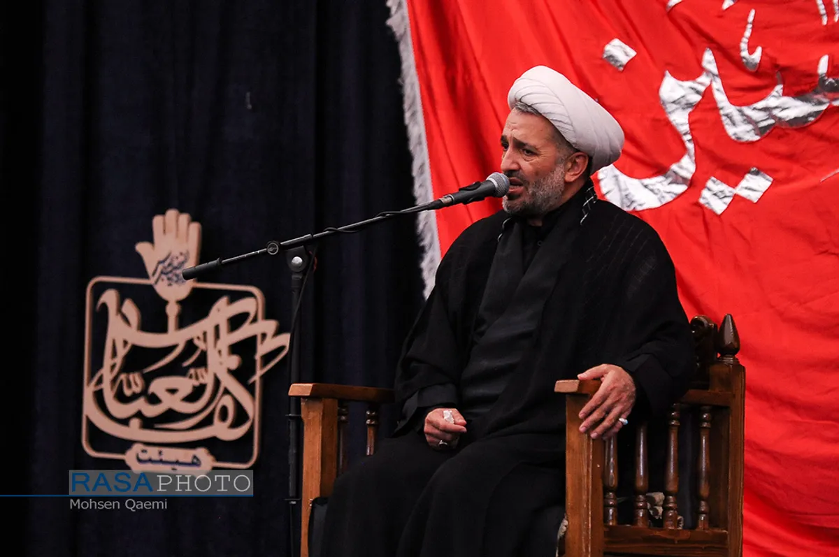 حجت الاسلام میرزا محمدی | مراسم عزاداری هیئت کف العباس (ع) قم