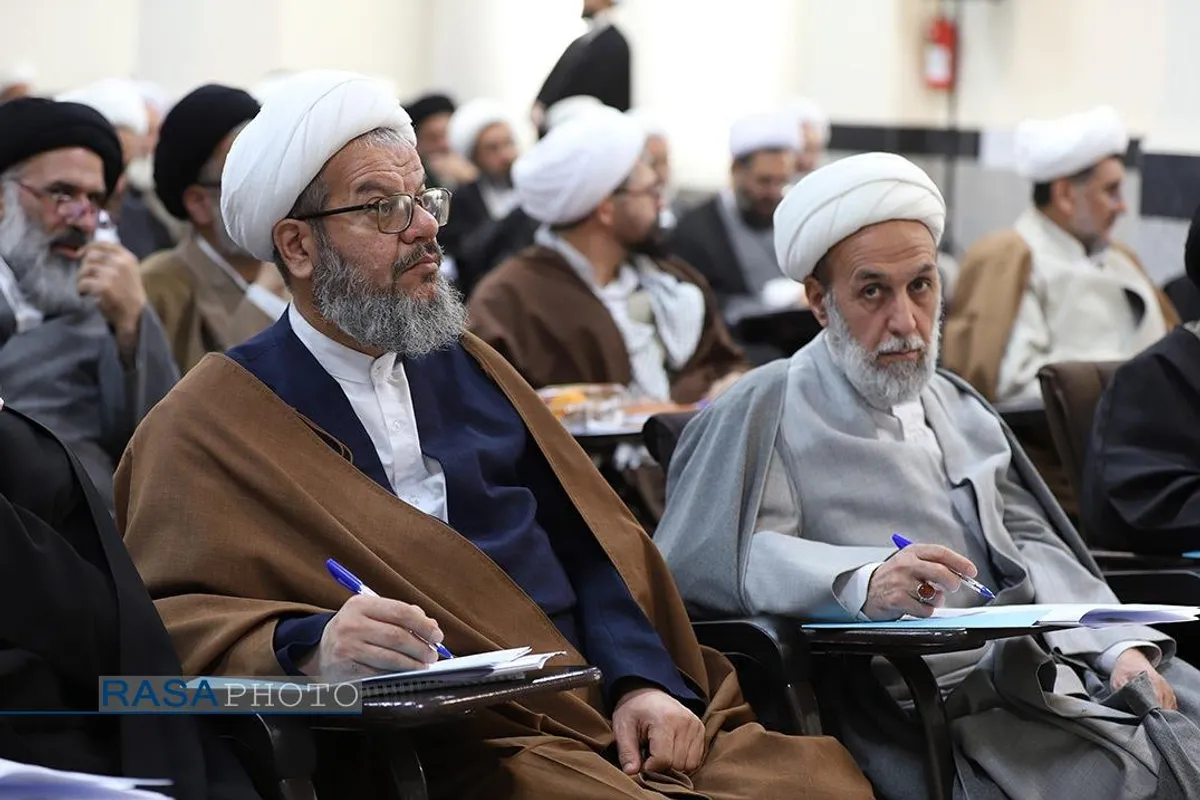 افتتاحییه کمیسیون&zwnj;های سیزدهمین اجلاسیه جامعه مدرسین حوزه علمیه با علما بلاد