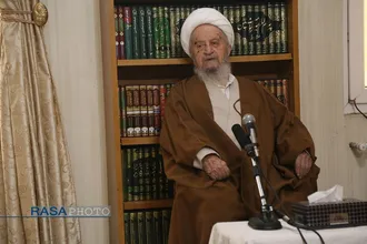 دیدار تولیت مسجد مقدس جمکران با حضرت آیت الله مکارم شیرازی