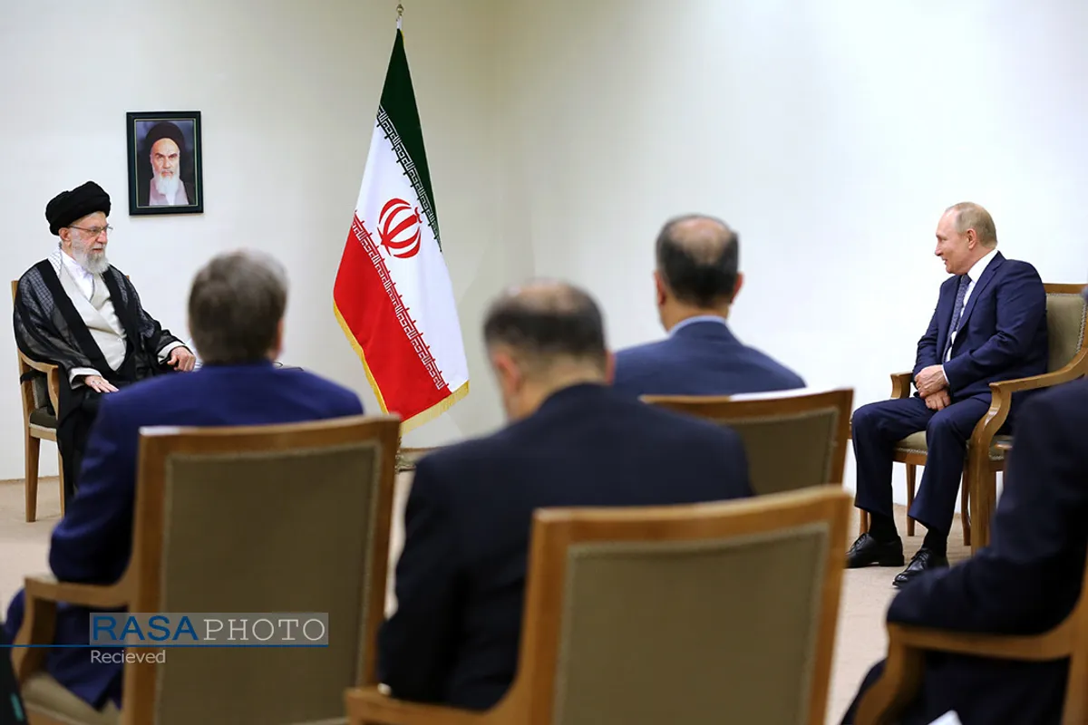 دیدار رئیس&zwnj;جمهور روسیه با مقام معظم رهبری