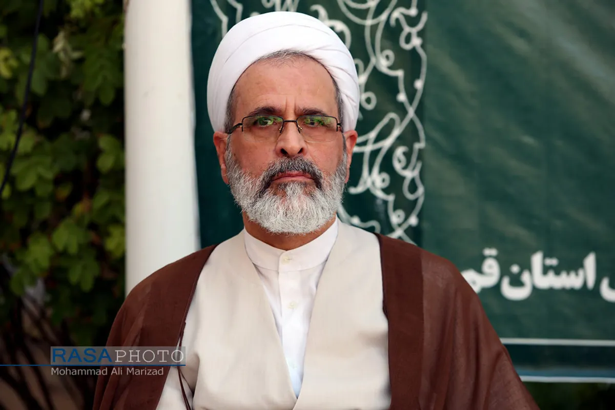 مراسم بزرگداشت سالروز قیام ۱۵ خرداد در مدرسه فیضیه قم