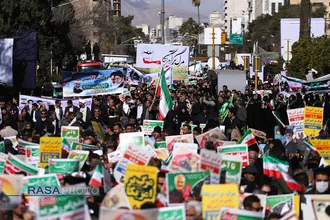 فجر سلیمانی | راهپیمایی با شکوه مردم شیراز در روز ۲۲ بهمن