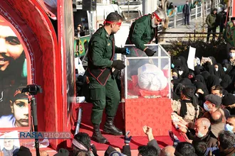 تشییع ۲۲ شهید دفاع مقدس در اصفهان&lrm;&lrm;