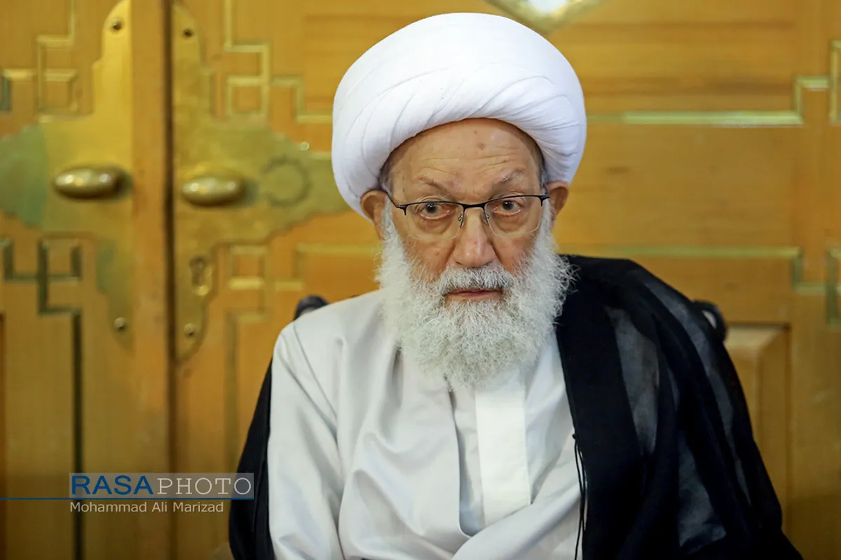 مراسم بزرگداشت آیت الله آصف محسنی در حرم حضرت معصومه (سلام الله علیها)