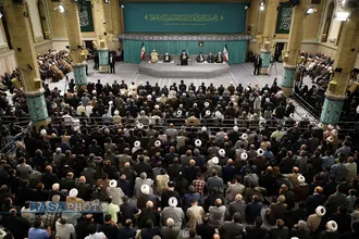 دیدار مسئولان نظام، سفرای کشور&zwnj;های اسلامی با رهبر انقلاب