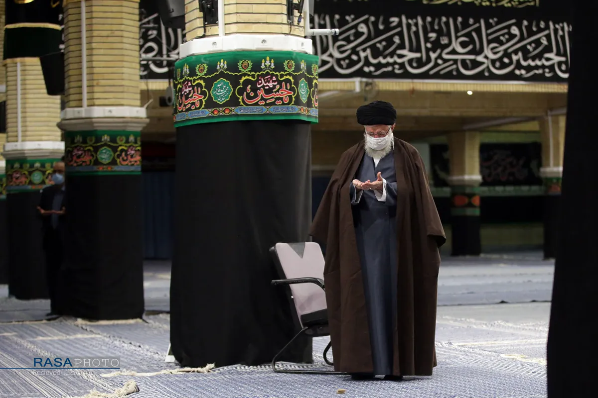 مراسم قرائت زیارت اربعین با حضور مقام معظم رهبری