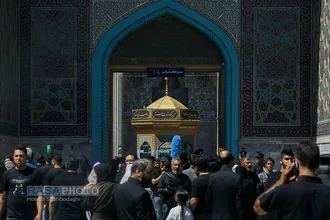 حرم حضرت امام علی بن موسی الرضا (علیه&zwnj;السلام) در روز شهادت