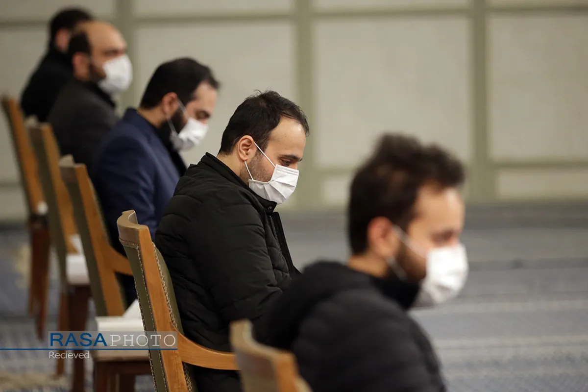 دیدار دست&zwnj;اندرکاران مراسم سالگرد شهادت حاج قاسم سلیمانی با رهبر انقلاب