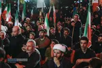 مراسم عزاداری شب هشتم محرم در تجمعات خونخواهی مردم قم