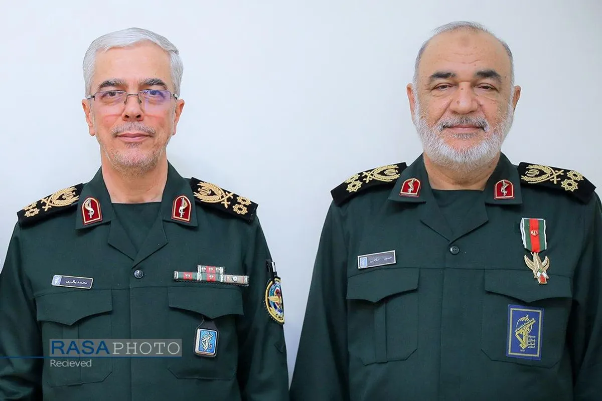 تصاویری از فرمانده شهید سپاه پاسداران انقلاب اسلامی سردار حسین سلامی