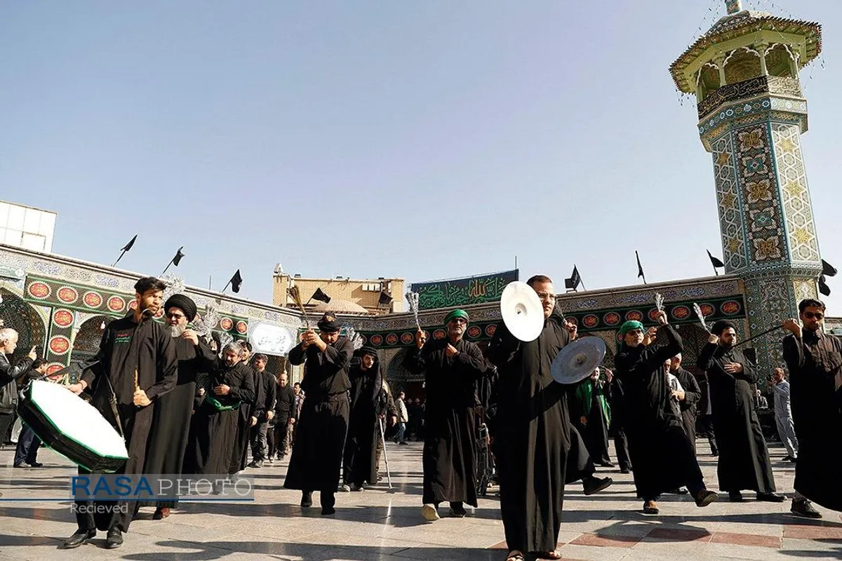 حرم کریمه اهلبیت (س) در روز شهادت حضرت زهرا (سلام&zwnj;الله&zwnj;علیها)