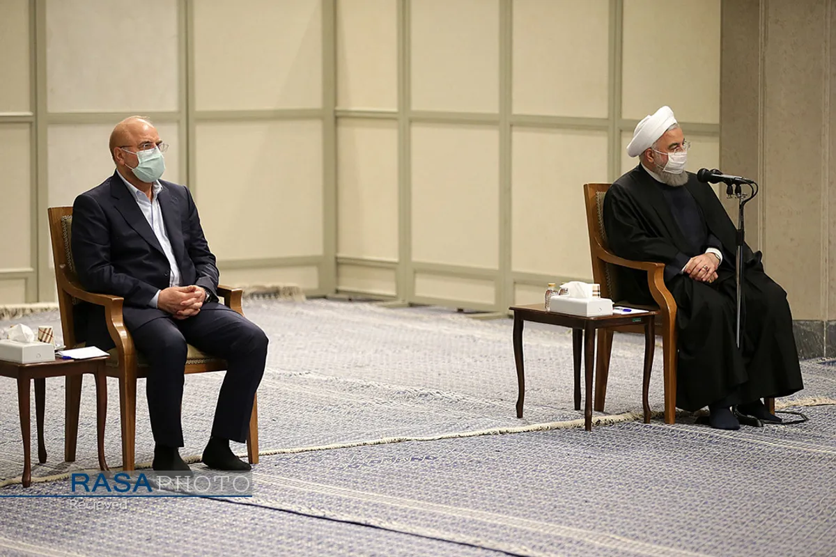 دیدار اعضای شورای&zwnj;عالی هماهنگی اقتصادی با رهبر معظم انقلاب اسلامی